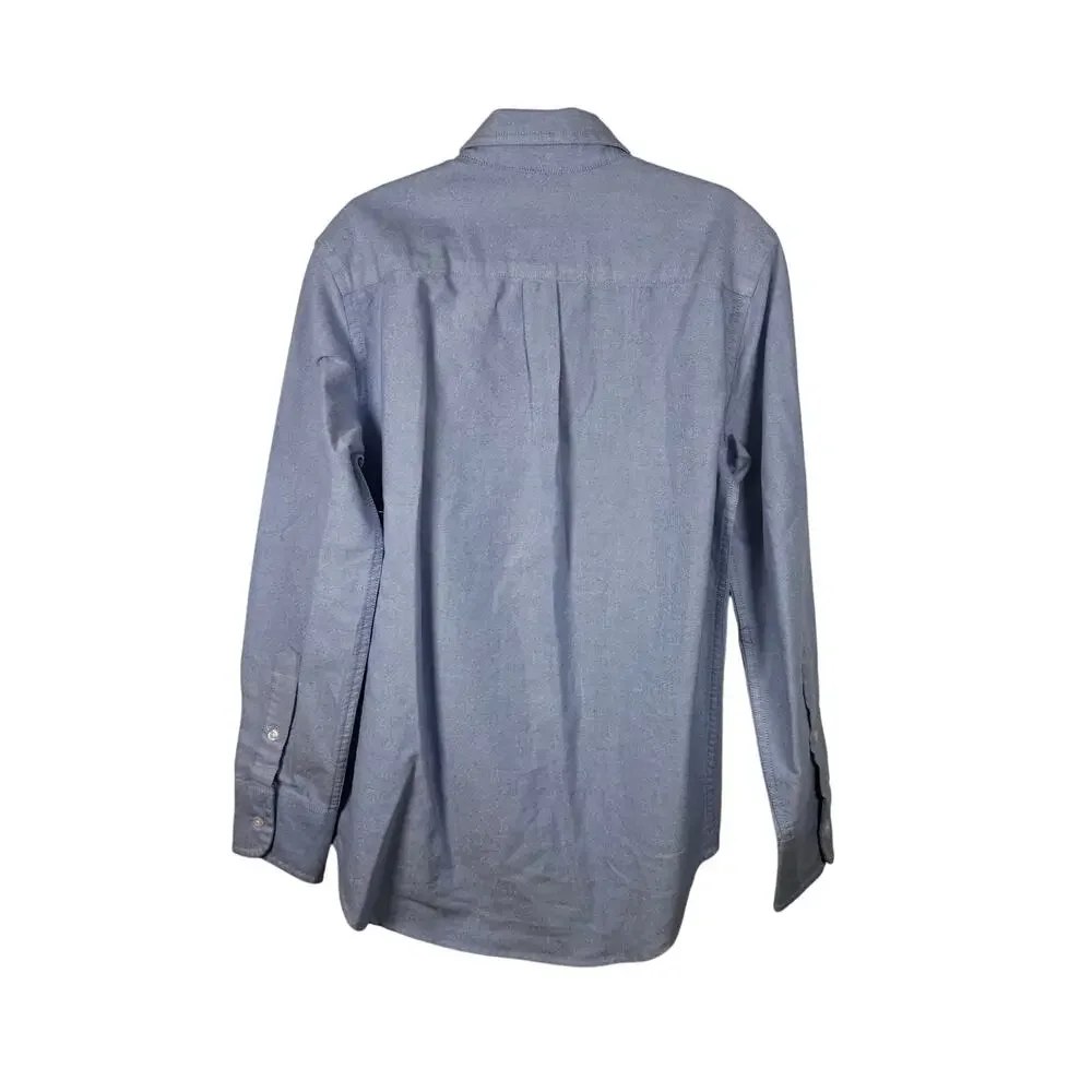 Crewcuts Dress Shirt Boys 8 Blue Long Sleeve Button Down		HK850